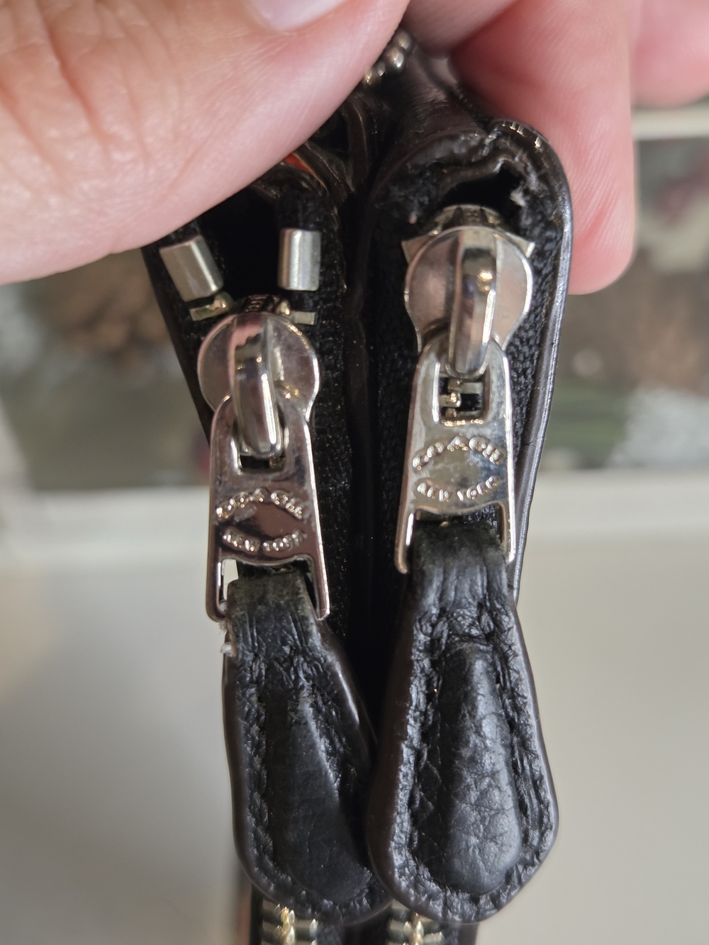 Coach Black Floral Wristlet Clutch - Picture 6 of 12